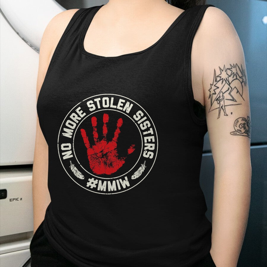 Native American T-Shirts, Vintage Native American Unisex T-Shirt/Hoodie/Sweatshirt HLT00 - No More Stolen Sisters MMIW Missing Murdered Indigenous Girl