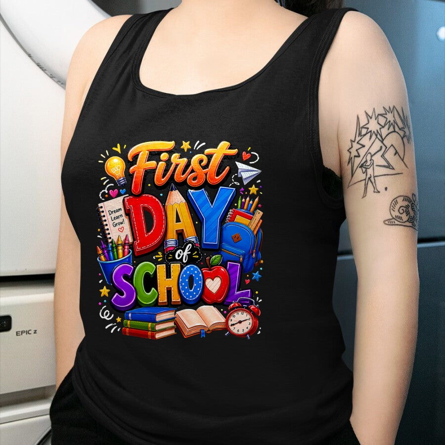 Best Student Shirt, Funny Back To School UnisexT-Shirt/Hoodie/Sweatshirt HLT00 - First Day of School Teacher Back to School Girls Boys T-Shirt