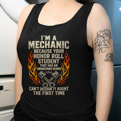 Best Mechanic Life Shirt, Funny Mechanic UnisexT-Shirt/Hoodie/Sweatshirt HLT00 - I'm A Mechanic - Funny Car Repair Garage DIY T-Shirt