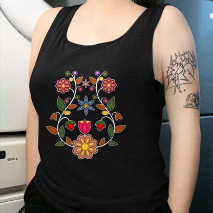 Native American T-Shirts, Vintage Native American Unisex T-Shirt/Hoodie/Sweatshirt HLT00 - Ojibwe Floral Native Wild Flowers Indigenous Cute Botanical (1)