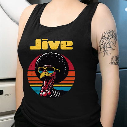 Best Thanksgiving Family Shirt , Funny Thanksgiving UnisexT-Shirt/Hoodie/Sweatshirt HLT00 - Thanksgiving Afro Turkey Jive Vintage 70s Men Women Kids T-Shirt
