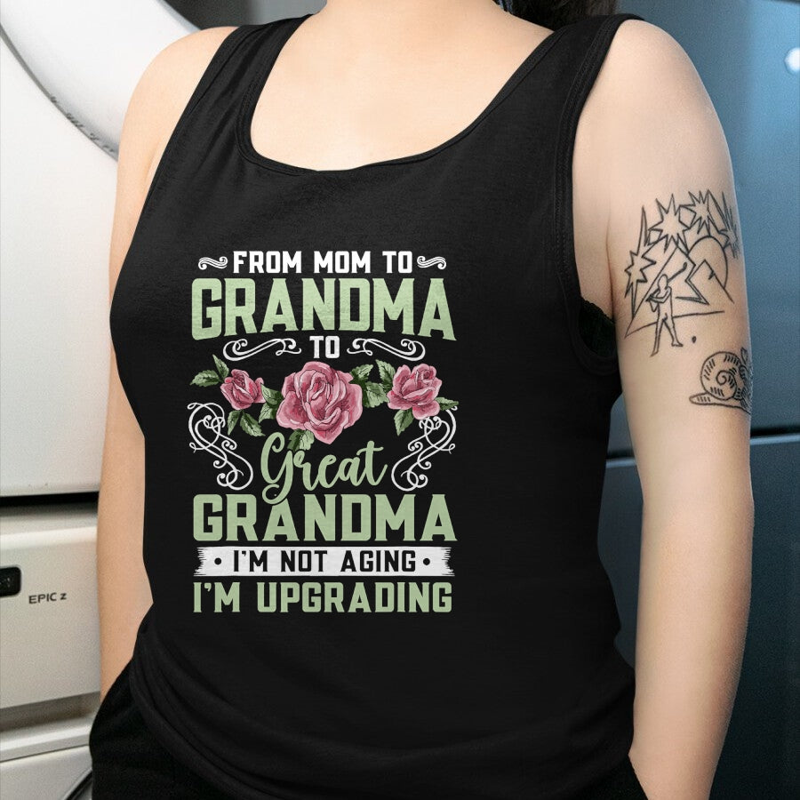 Best Grandma Shirt, Proud Grandma Unisex T-Shirt/Hoodie/Sweatshirt HLT00 - Mom Grandma Great Grandma Mothers Day T-Shirt (1)
