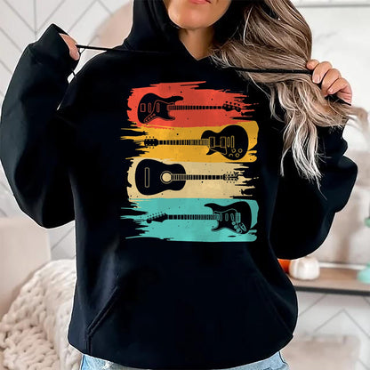 Guitar Lover Shirt, Funny Guitar UnisexT-Shirt/Hoodie/Sweatshirt HLT00 - Vintage Guitar Gift for Men Women Music Band Guitarist Stuff T-Shirt