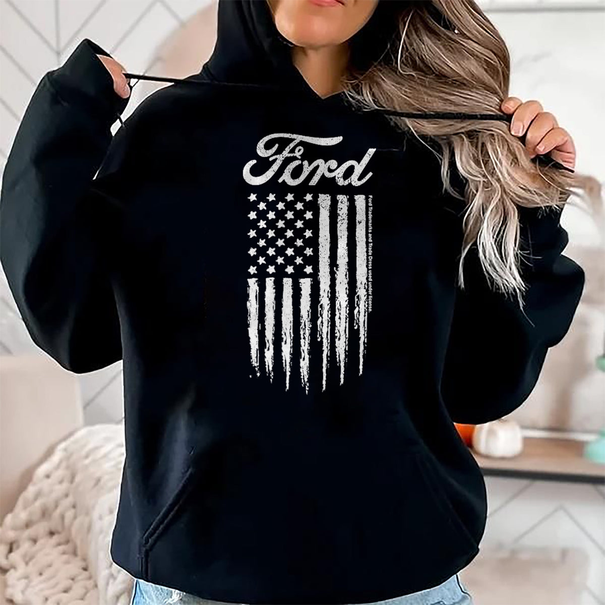 Best Mechanic Life Shirt, Funny Mechanic UnisexT-Shirt/Hoodie/Sweatshirt HLT00 - Ford -Americana Logo T-Shirt