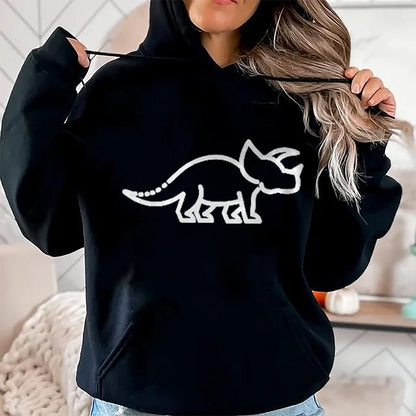 Best Dinosaur Lover Shirt, Funny Dinosaur UnisexT-Shirt/Hoodie/Sweatshirt HLT00 - Triceratops for Men Women & Kids  Dinosaur Badge T-Shirt, Men, Black, Large