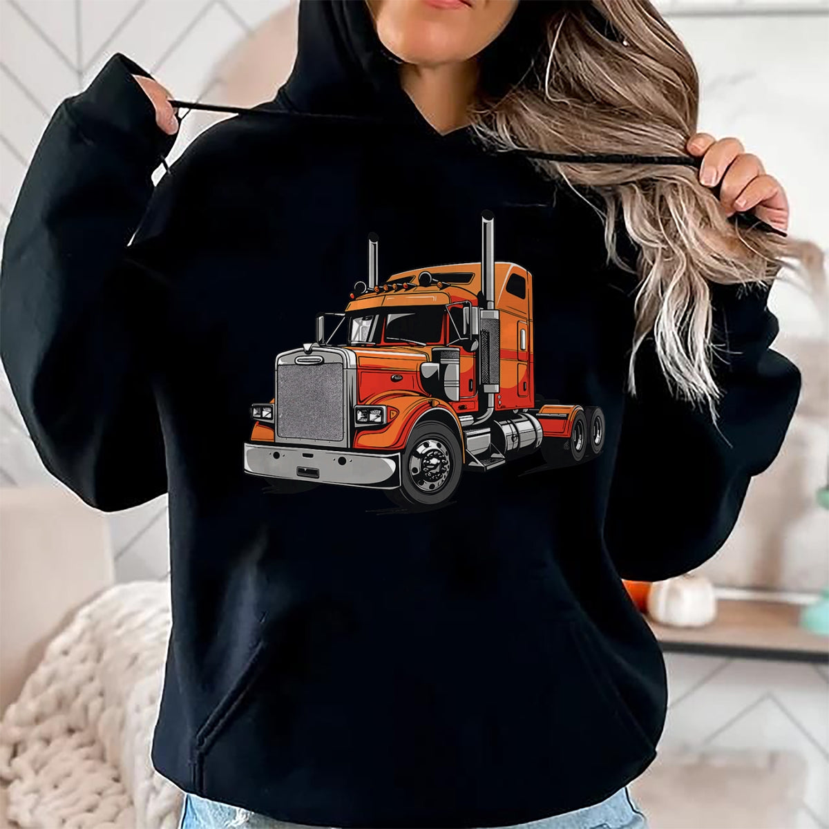 Best Truck Driver Life Shirt, Funny Trucker UnisexT-Shirt/Hoodie/Sweatshirt HLT00 - Truck driver T-Shirt