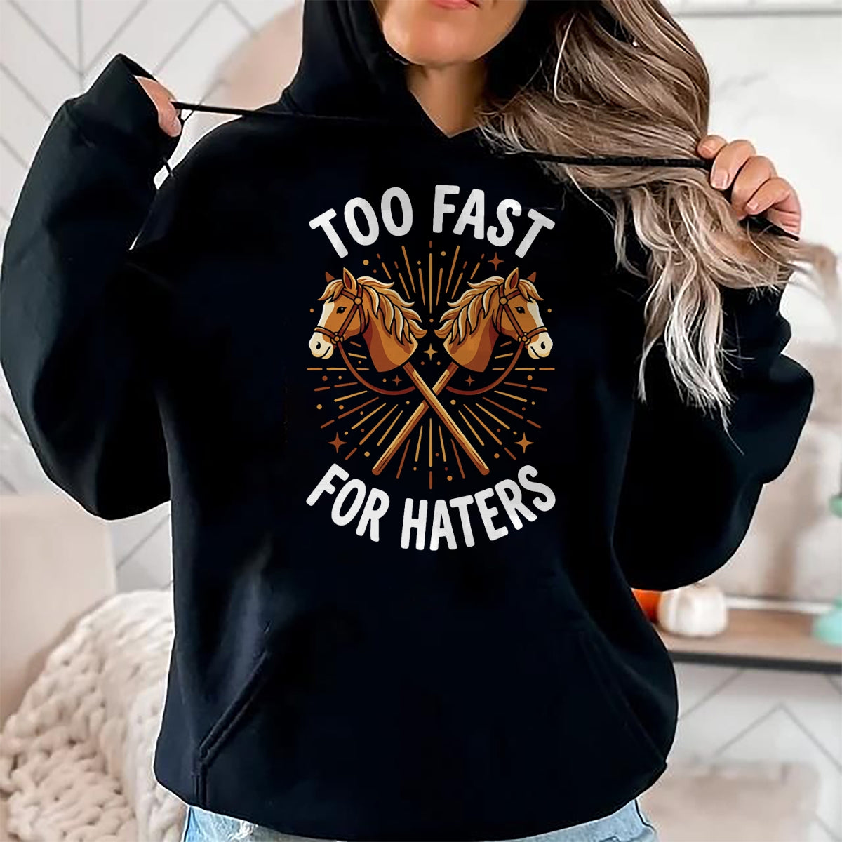 Best Horse Lover Shirt , Funny Horse UnisexT-Shirt/Hoodie/Sweatshirt HLT00 - Hobby Horsing Haters Horse for Girls and Women T-Shirt