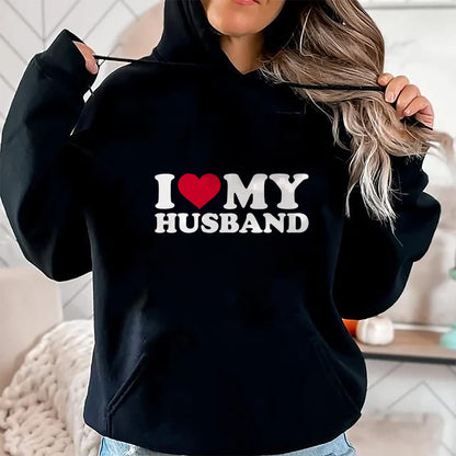 Best Wife Shirt, Wife and Husband Unisex T-Shirt/Hoodie/Sweatshirt HLT00 - I love my husband T-Shirt