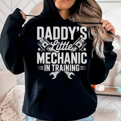 Best Mechanic Life Shirt, Funny Mechanic UnisexT-Shirt/Hoodie/Sweatshirt HLT00 - Daddy's Little Mechanic in Training Shirt Funny Little Boy T-Shirt