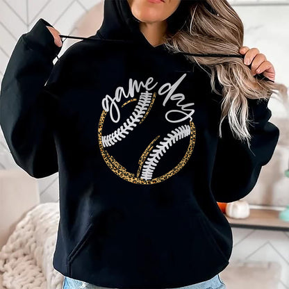 Gift for Mom Shirt, Funny Mom Unisex T-Shirt/Hoodie/Sweatshirt HLT00 - Game Day Baseball Baseball Life Softball Life for Mom T-Shirt