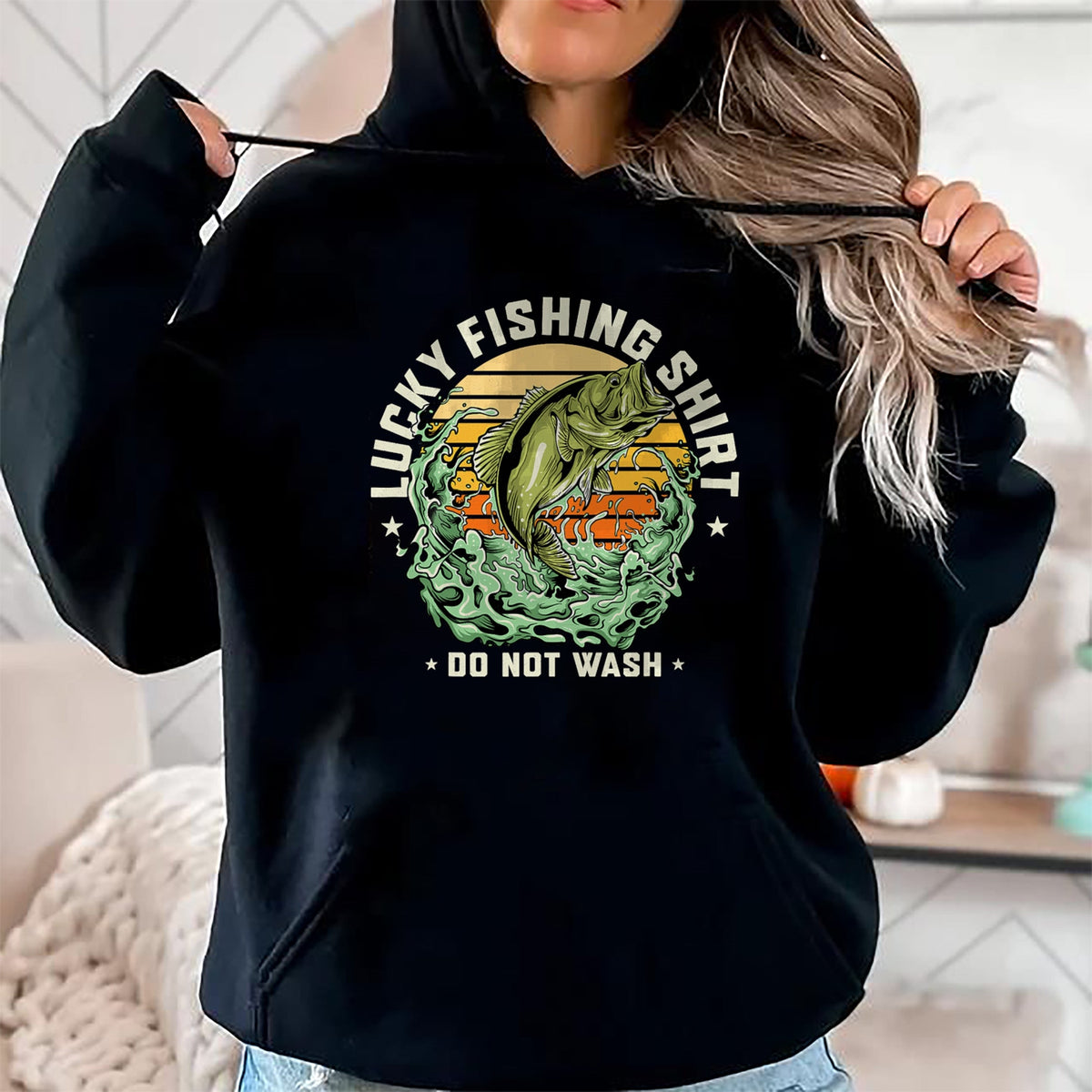 Gift for Dad Shirt, Funny Dad Unisex T-Shirt/Hoodie/Sweatshirt HLT00 – Lucky Fishing Shirt Do Not Wash Vintage Fishing Lover Gag T-Shirt