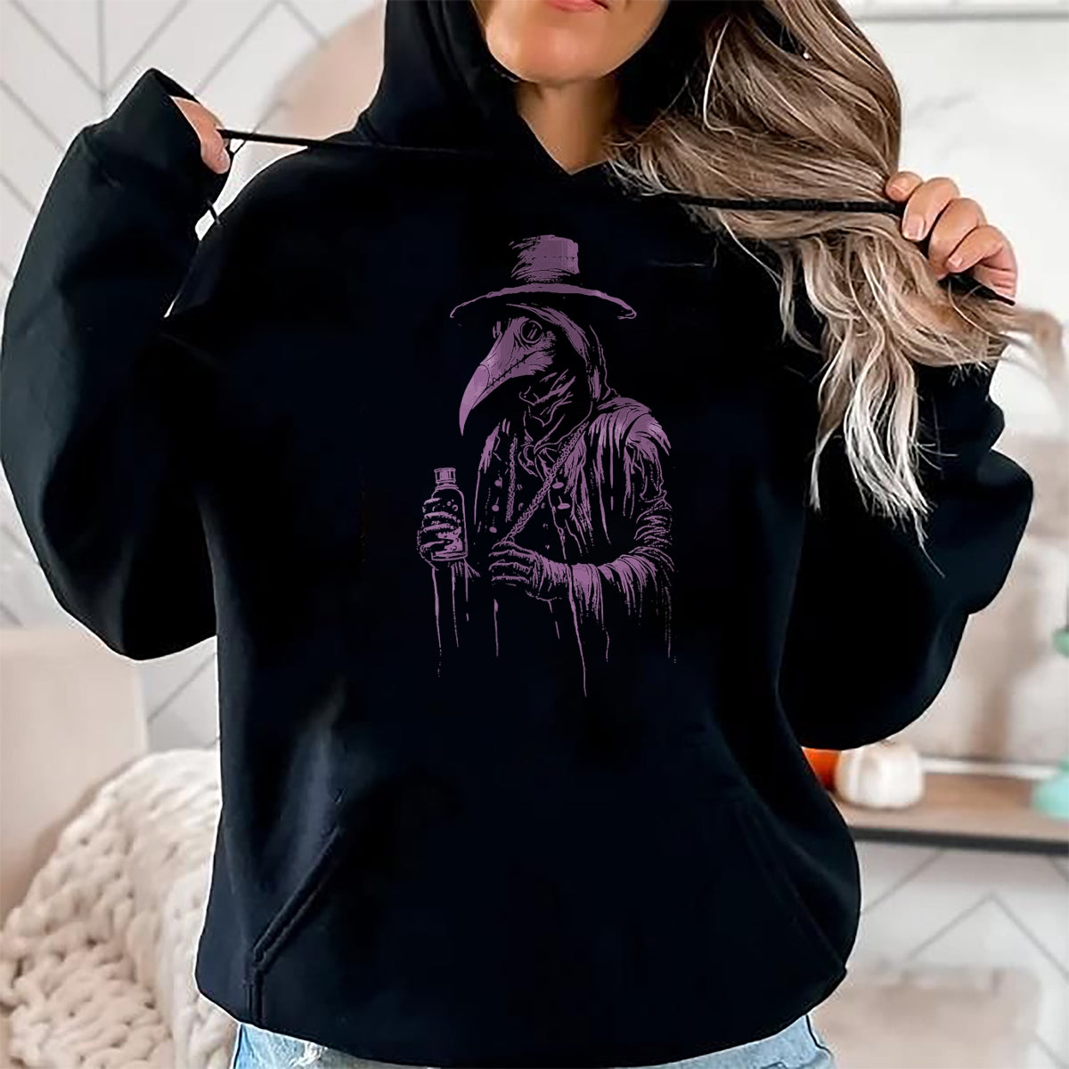 Best Doctor Shirt, Funny Doctor UnisexT-Shirt/Hoodie/Sweatshirt HLT00 - Plague Doctor Shirt Horror Death Occult Satanic Gothic T-Shirt