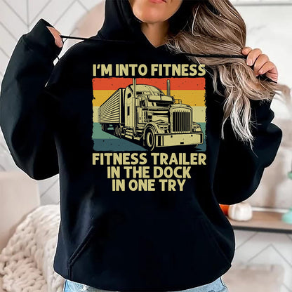 Best Truck Driver Life Shirt, Funny Trucker UnisexT-Shirt/Hoodie/Sweatshirt HLT00 - Best Truck Driver Art For Men Dad Women Trucking CDL Trucker T-Shirt (2)