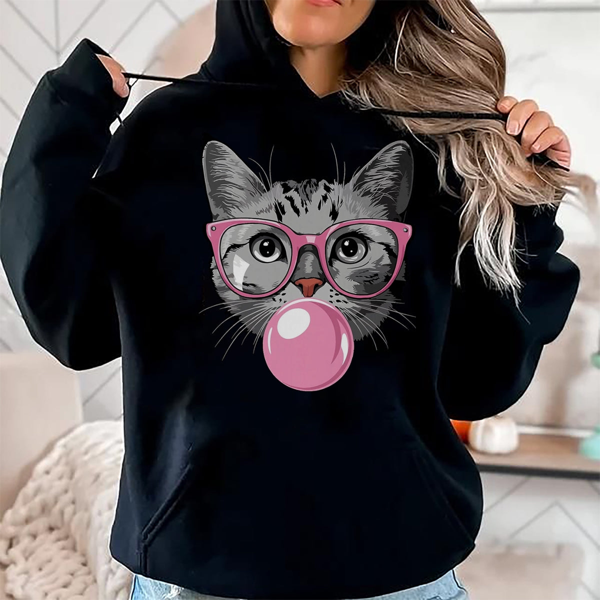 Cat Love Shirt, Funny Cat Lover Gift UnisexT-Shirt/Hoodie/Sweatshirt HLT00 - Cute Cat T Shirt Women Funny Cat Lovers T-Shirt, Men, Black, 3X-Large