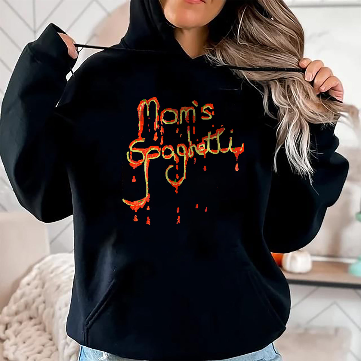 Gift for Mom Shirt, Funny Mom Unisex T-Shirt/Hoodie/Sweatshirt HLT00 - Moms Spaghetti Music T-Shirt