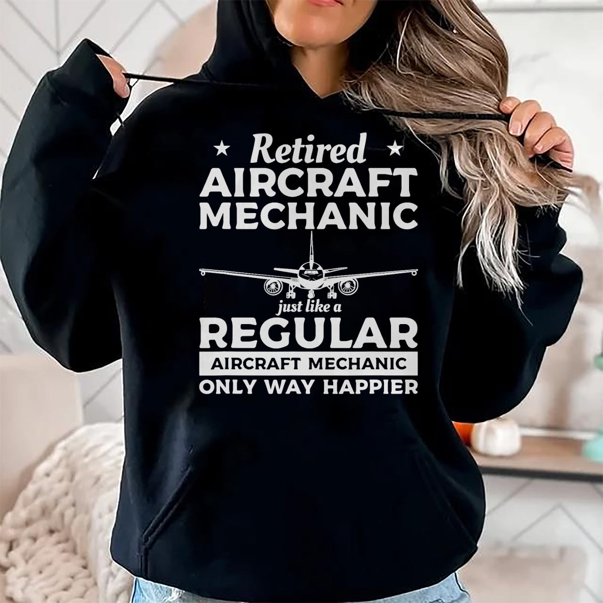 Best Mechanic Life Shirt, Funny Mechanic UnisexT-Shirt/Hoodie/Sweatshirt HLT00 - Retired Aircraft Mechanic Airplane Mechanics Retirement T-Shirt