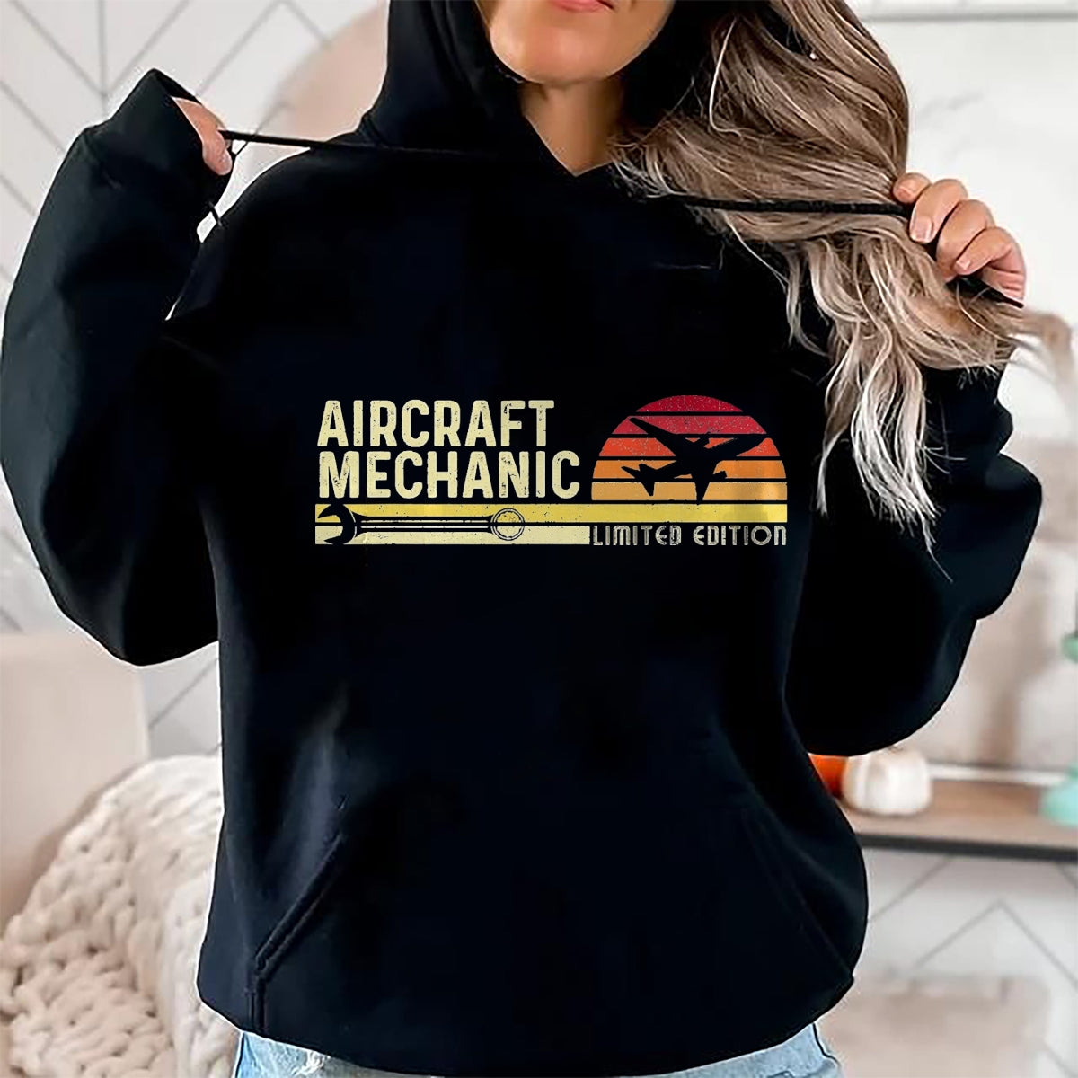 Best Mechanic Life Shirt, Funny Mechanic UnisexT-Shirt/Hoodie/Sweatshirt HLT00 - Aircraft Mechanic Limited Edition - Airplane Aviation Lover T-Shirt, Men, Black, 3X-Large