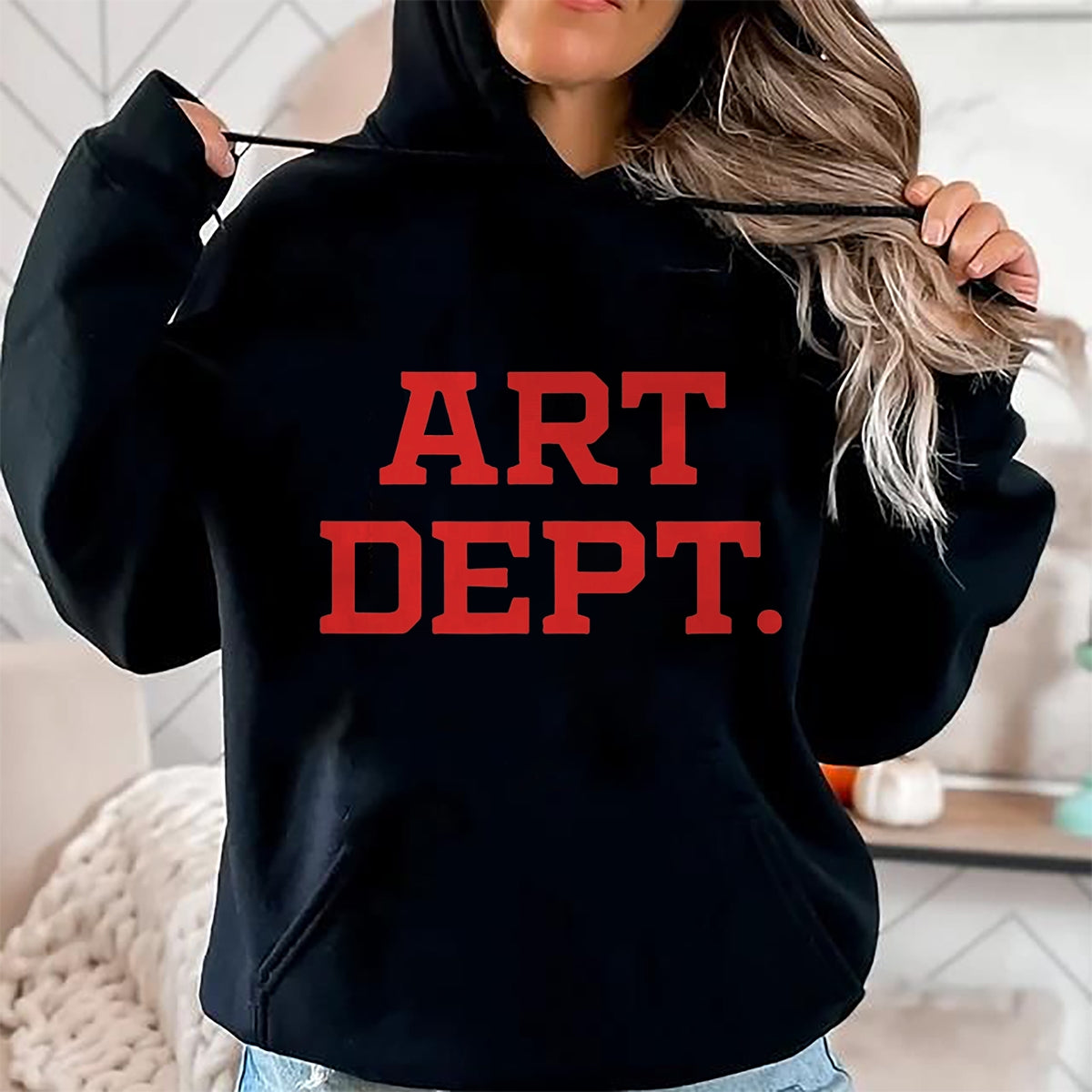 Best Teacher Shirt, Funny Teacher UnisexT-Shirt/Hoodie/Sweatshirt HLT00 - Art DEPT Back to School Teacher Artist Creative Director T-Shirt