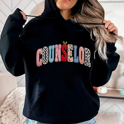 Best Student Shirt, Funny Back To School UnisexT-Shirt/Hoodie/Sweatshirt HLT00 - Counselor Teacher Patchwork Happy First Day Back to School T-Shirt