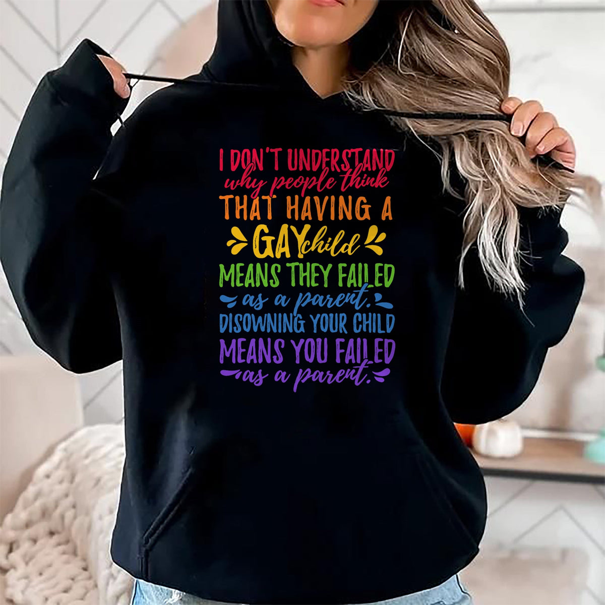 Gift for Dad Shirt, Funny Dad Unisex T-Shirt/Hoodie/Sweatshirt HLT00 – Gay Pride - Proud Parent Mom Dad Parenting Quote T-shirt T-Shirt