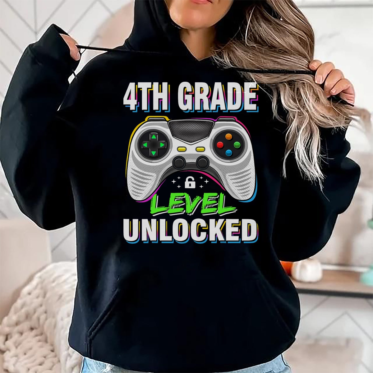 Best Student Shirt, Funny Back To School UnisexT-Shirt/Hoodie/Sweatshirt HLT00 - Boys First Day of 4th Grade Shirt Kids Gaming Back to School T-Shirt