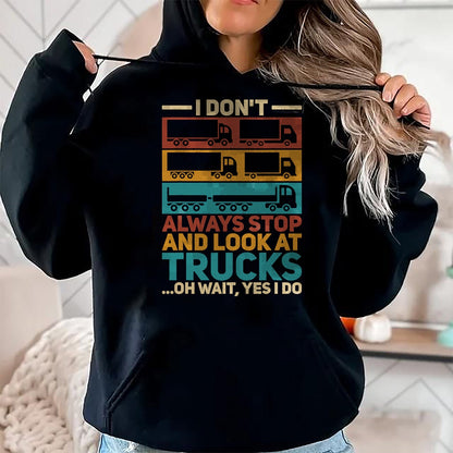 Best Truck Driver Life Shirt, Funny Trucker UnisexT-Shirt/Hoodie/Sweatshirt HLT00 - Semi Trucks Outfit Vintage Trailer Truck Funny Truck Driver T-Shirt