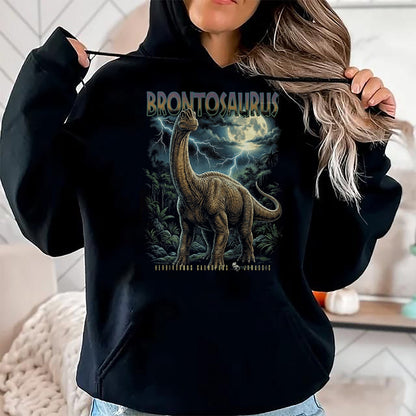 Best Dinosaur Lover Shirt, Funny Dinosaur UnisexT-Shirt/Hoodie/Sweatshirt HLT00 - Vintage Brontosaurus 90s Bootleg Dinosaur Prehistoric Dino T-Shirt