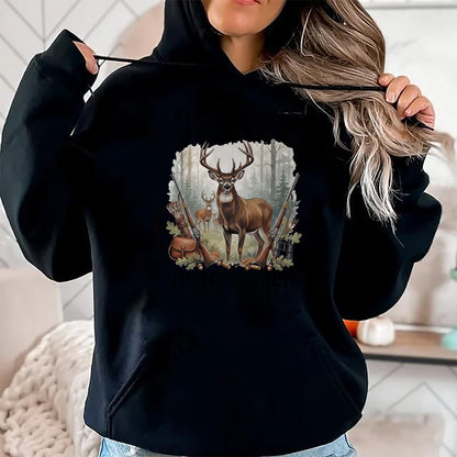 Funny Hunting Shirt, Gift For Hunting Lover Unisex T-Shirt/Hoodie/Sweatshirt HLT00 - Never Underestimate an Old Man Who Still Hunts Deer Eighties T-Shirt