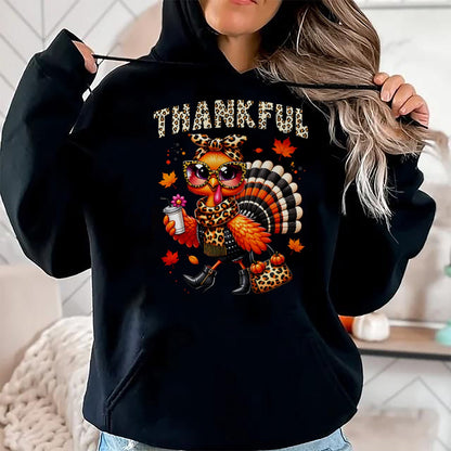 Best Thanksgiving Family Shirt , Funny Thanksgiving UnisexT-Shirt/Hoodie/Sweatshirt HLT00 - Thankful Cute Turkey Thanksgiving Gobble Autumn Fall T-Shirt