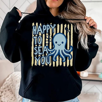Best Student Shirt, Funny Back To School UnisexT-Shirt/Hoodie/Sweatshirt HLT00 - Happy to Sea You Teacher Sea Animals Back to School T-Shirt