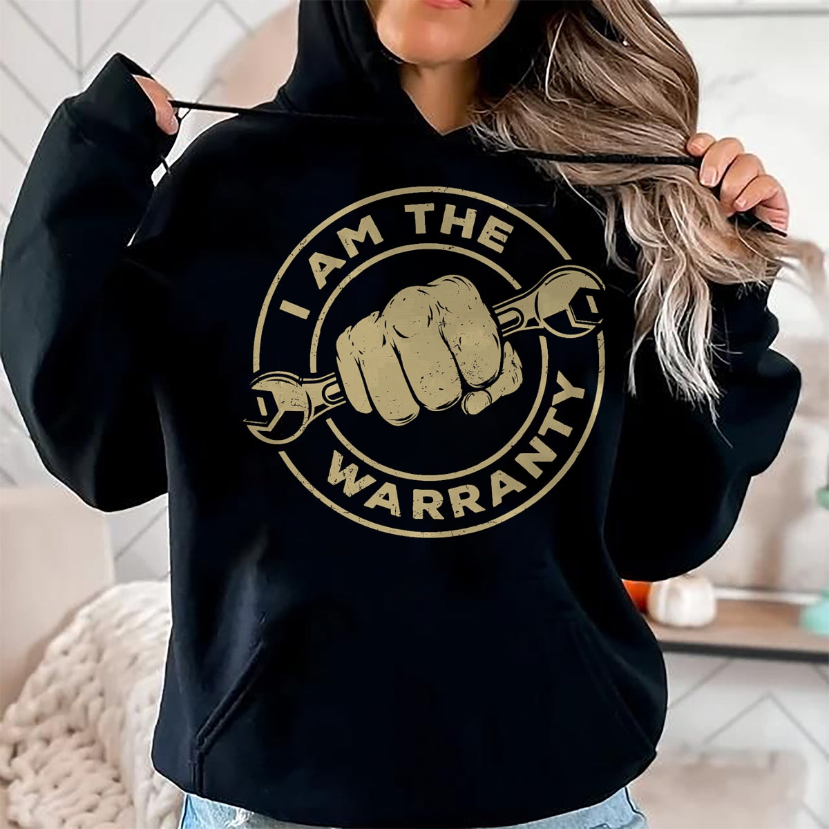 Best Mechanic Life Shirt, Funny Mechanic UnisexT-Shirt/Hoodie/Sweatshirt HLT00 - I Am The Warranty Car Lover T-Shirt (1)