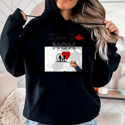 Gift for Mom Shirt, Funny Mom Unisex T-Shirt/Hoodie/Sweatshirt HLT00 - I love you Mom  Awesome Mom Birthday Gift T-Shirt