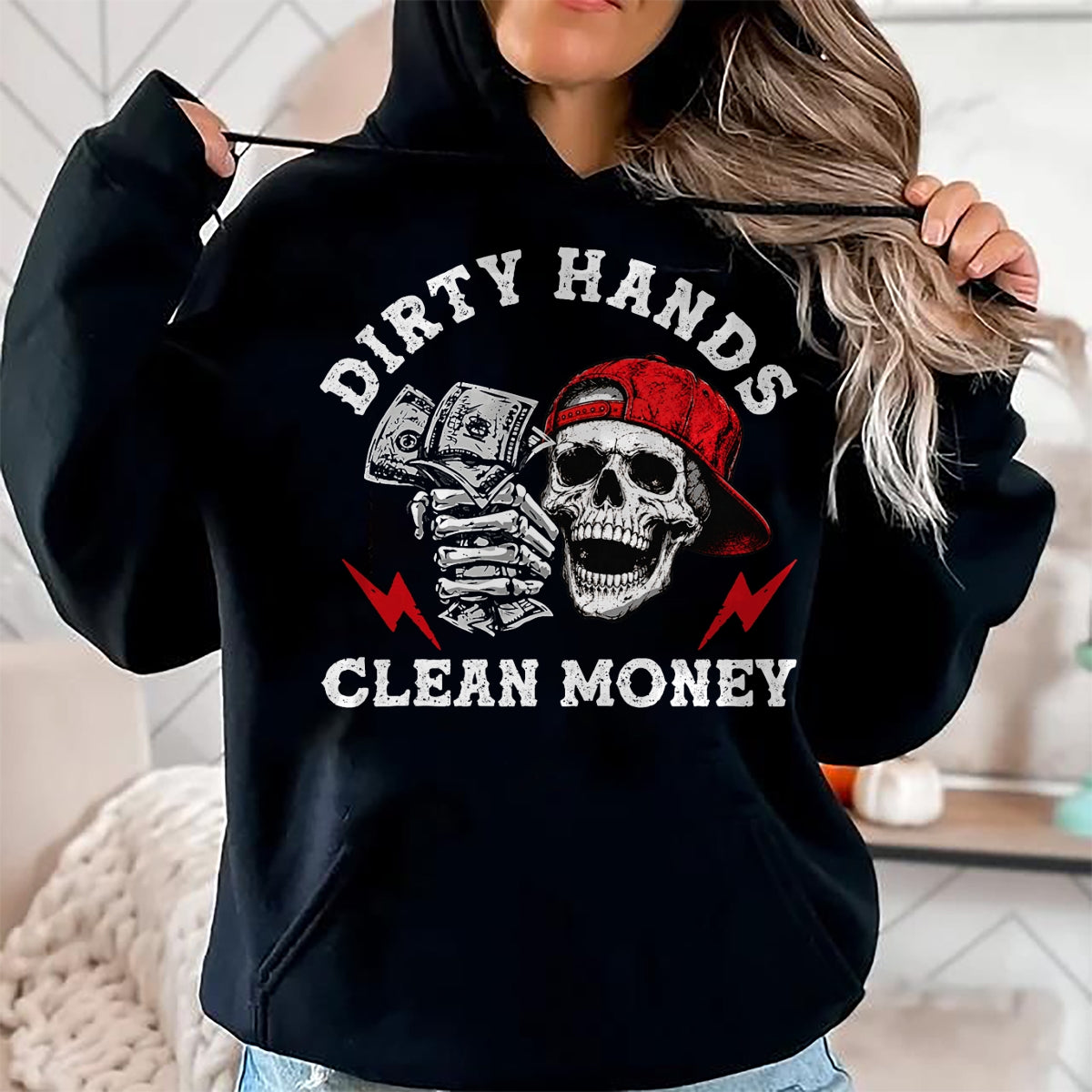 Best Mechanic Life Shirt, Funny Mechanic UnisexT-Shirt/Hoodie/Sweatshirt HLT00 - Mechanic Dirty Hands Clean Car Money Automotive Men Women T-Shirt (1)