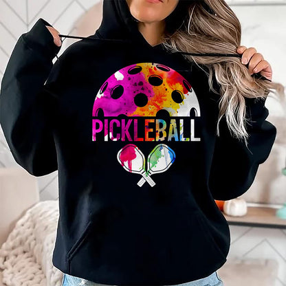 Funny Pickleball Shirt, Pickleball Lover Unisex T-Shirt/Hoodie/Sweatshirt HLT00 - PICKLE BALL PLAY PICKLEBALL T-Shirt
