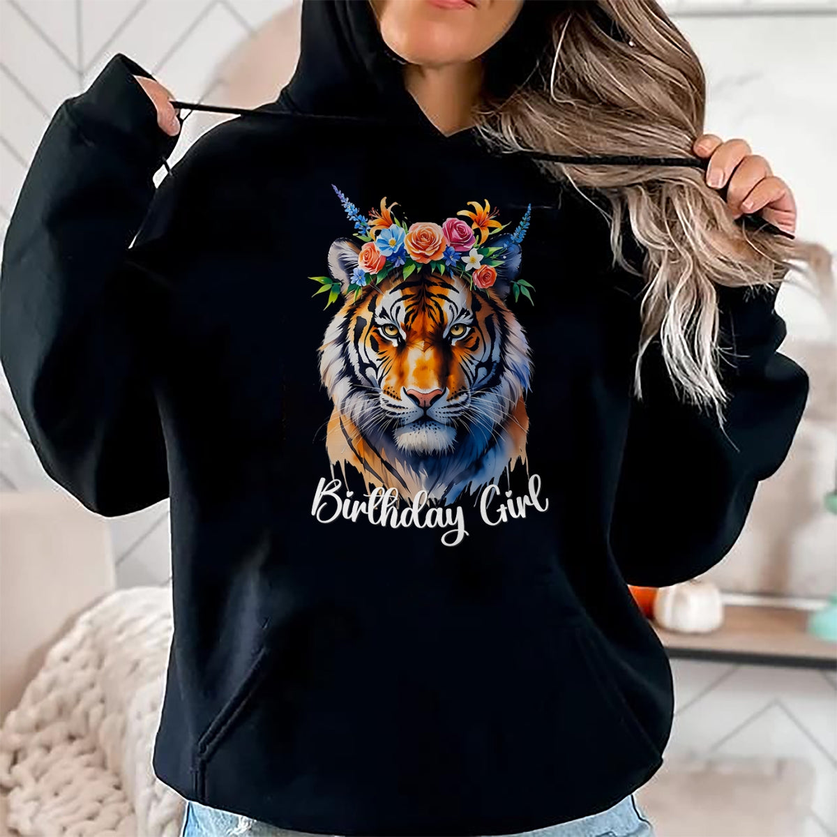 Cat Love Shirt, Funny Cat Lover Gift UnisexT-Shirt/Hoodie/Sweatshirt HLT00 - Tiger Birthday Girl Cute Zoo Themed Party Outfit Safari 6-12 T-Shirt