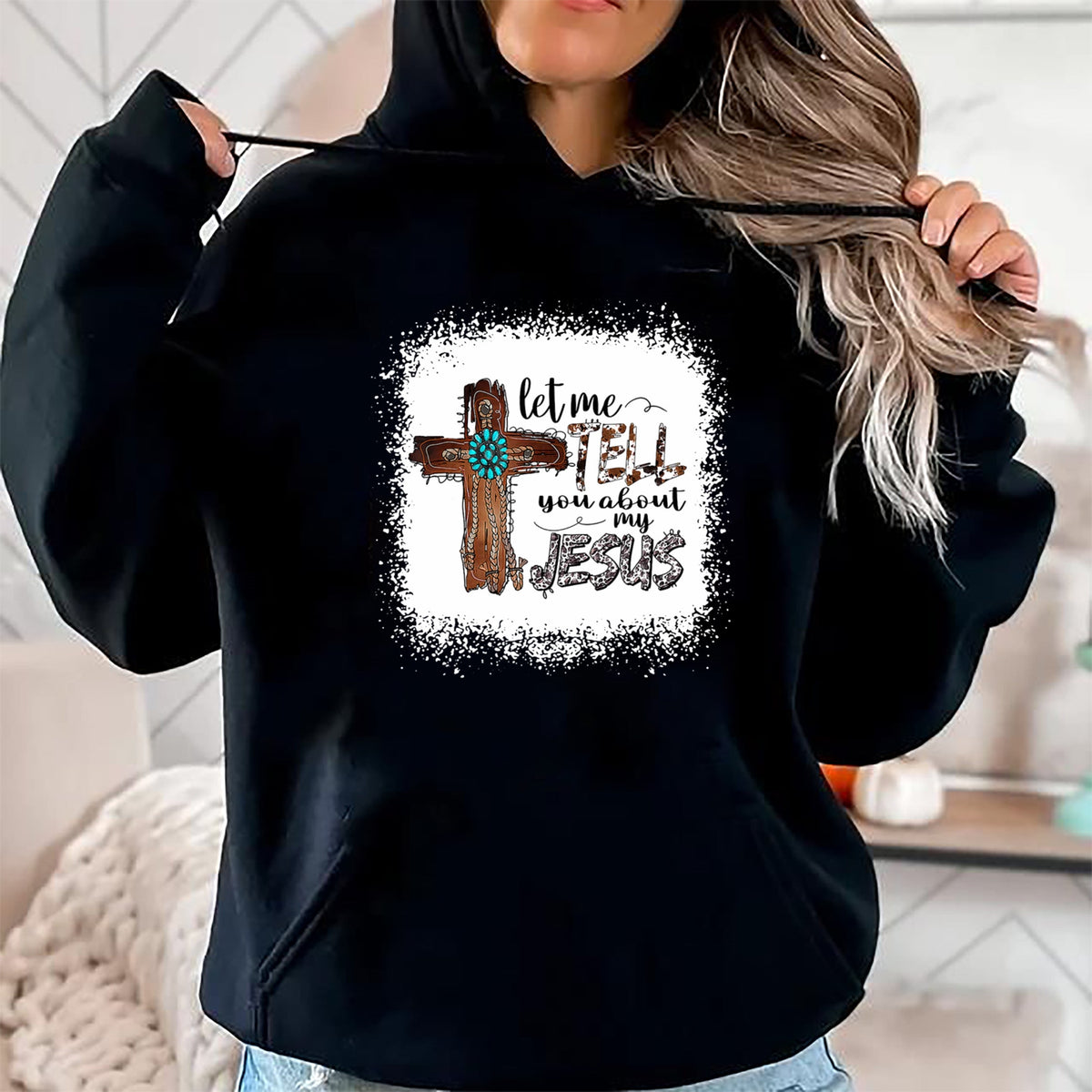 Christian Tee, Christian Faith Unisex T-Shirt/Hoodie/Sweatshirt HLT00 - Let Me Tell You About My Jesus Shirt Christian Bible God T-Shirt