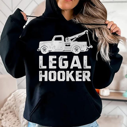 Best Truck Driver Life Shirt, Funny Trucker UnisexT-Shirt/Hoodie/Sweatshirt HLT00 - Funny Tow Truck Shirt, Hooking Vehicle Towing Tee Gift T-Shirt