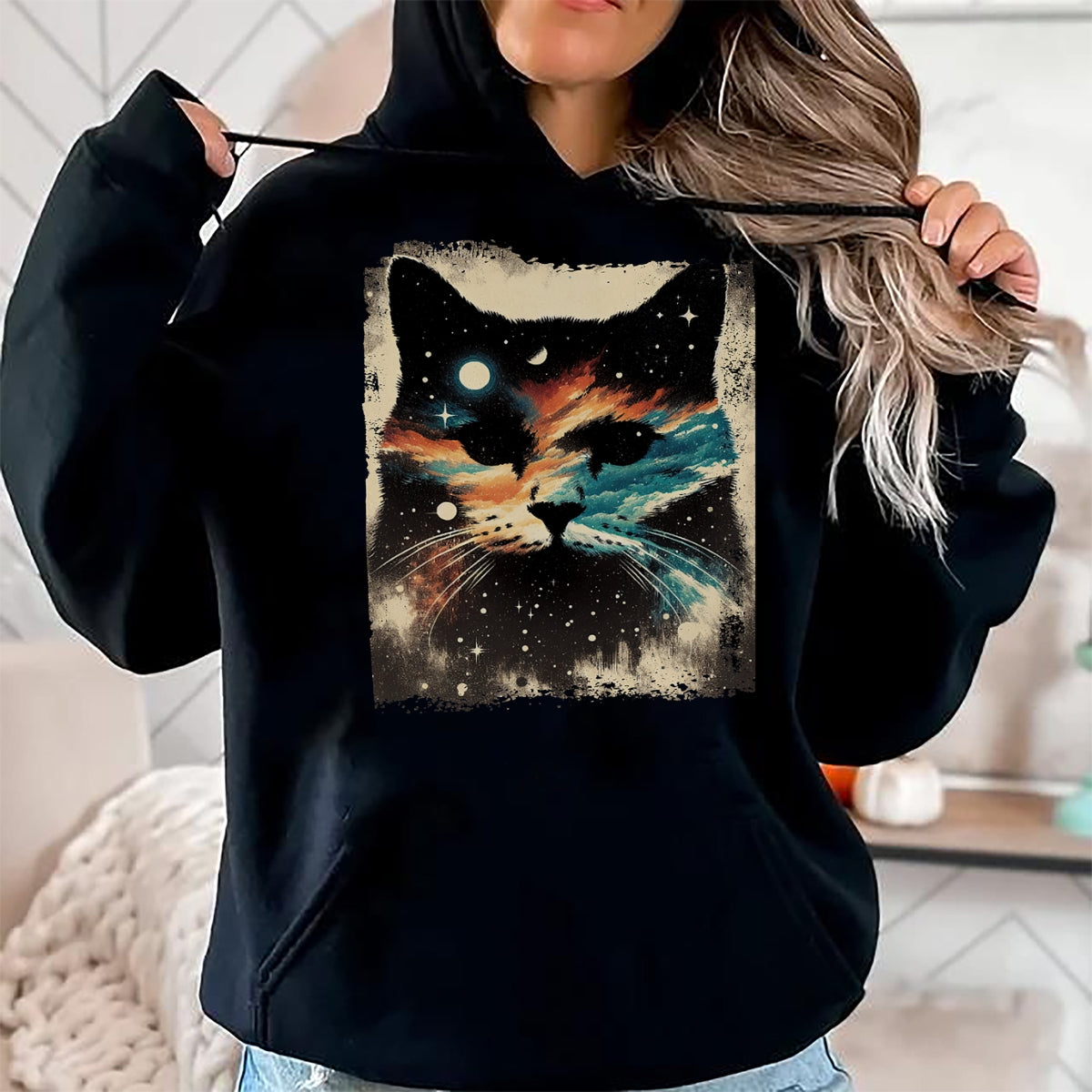 Cat Love Shirt, Funny Cat Lover Gift UnisexT-Shirt/Hoodie/Sweatshirt HLT00 - Vintage Universe Cat Costume Cat Lover Cat Love T-Shirt