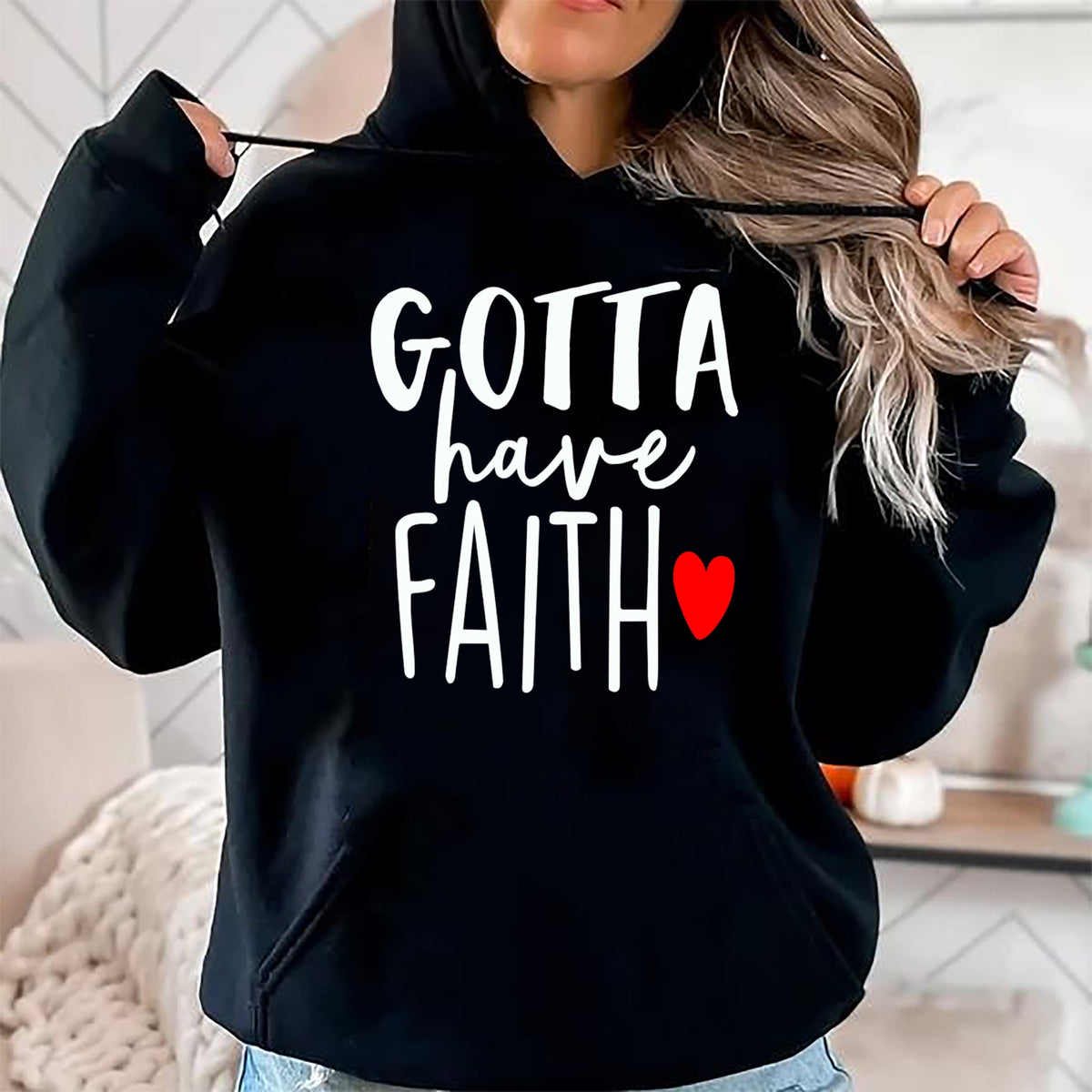 Christian Tee, Christian Faith Unisex T-Shirt/Hoodie/Sweatshirt HLT00 - Jesus Christ Catholic Christian Gotta Have Faith T-Shirt (1)