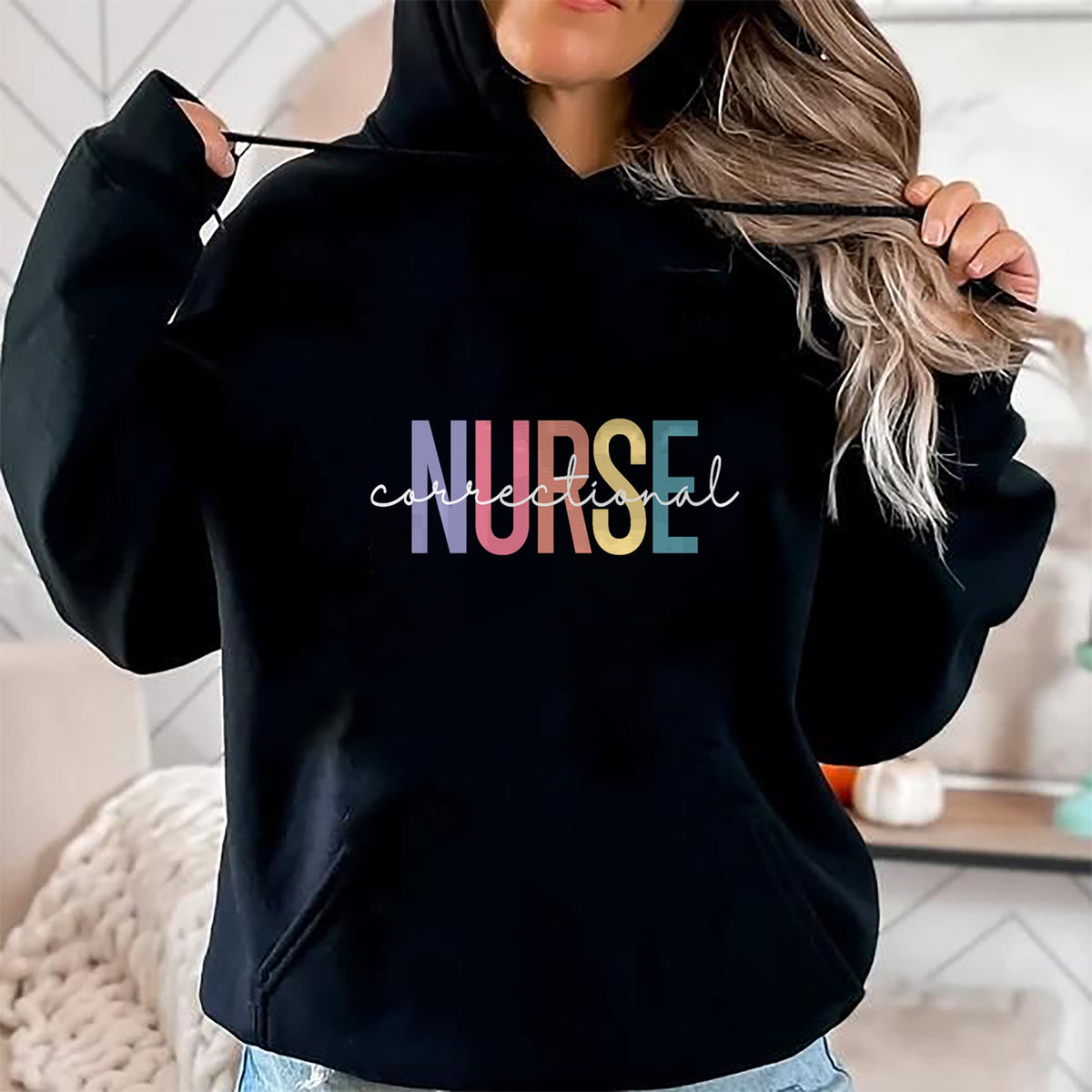 Funny Nurse Shirt, Nurse Unisex T-Shirt/Hoodie/Sweatshirt HLT00 - Correctional Nurse Forensic Nurse Corrections Nursing T-Shirt