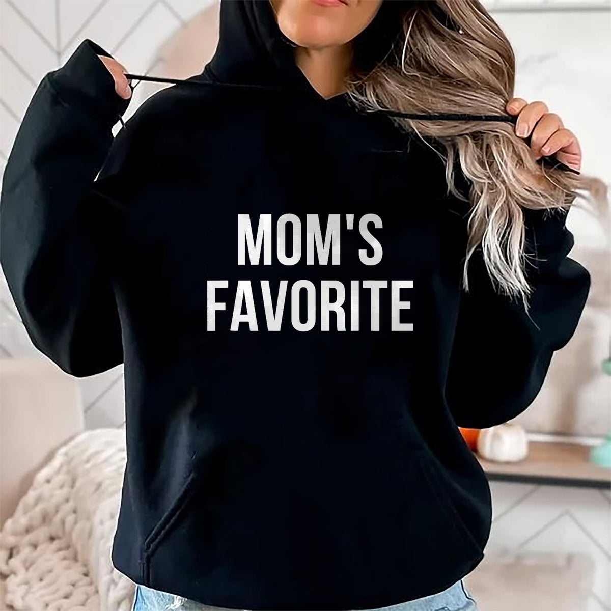 Gift for Mom Shirt, Funny Mom Unisex T-Shirt/Hoodie/Sweatshirt HLT00 - Moms Favorite T-Shirt