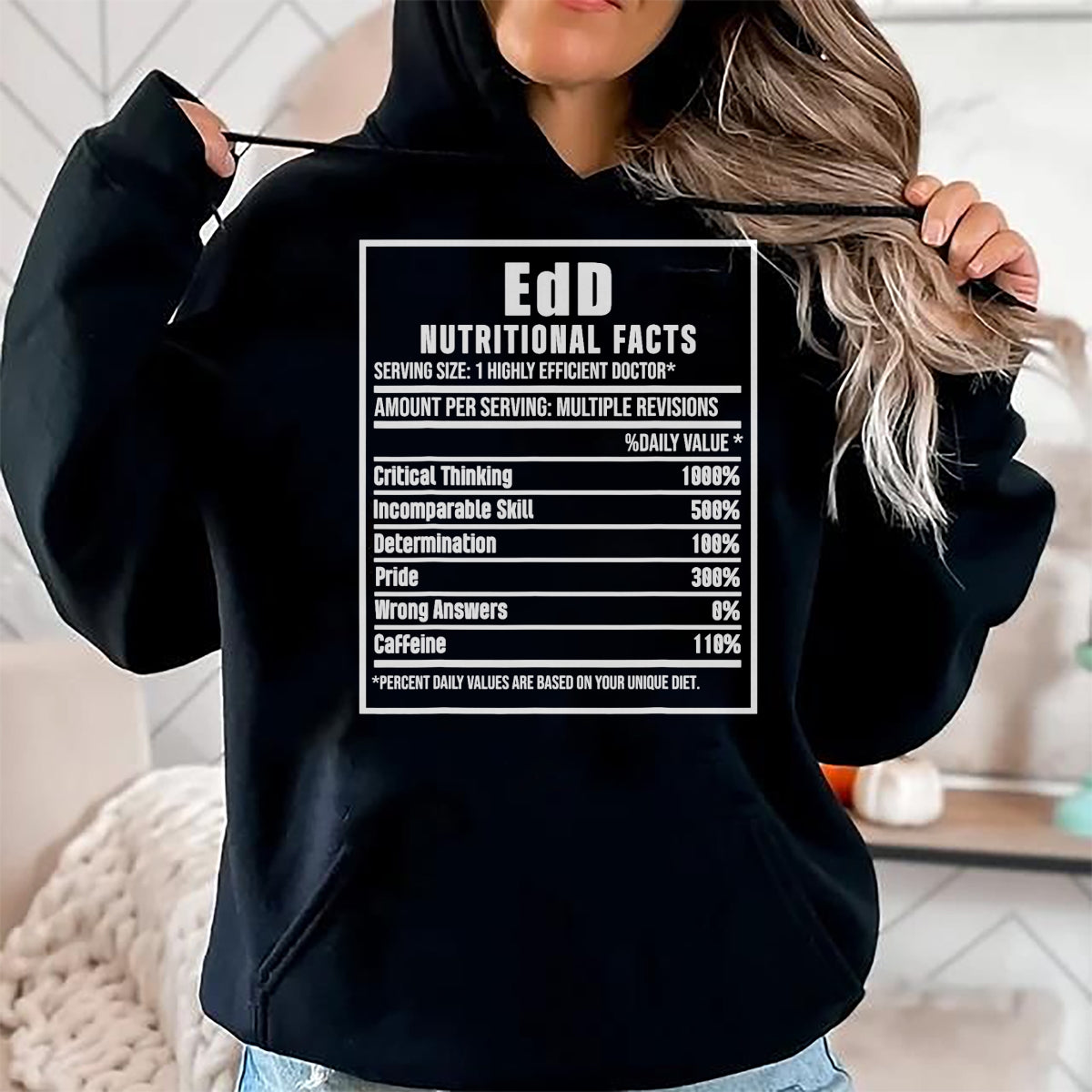 Best Doctor Shirt, Funny Doctor UnisexT-Shirt/Hoodie/Sweatshirt HLT00 - EdD Doctor of Education Nutrition Doctorate Graduation T-Shirt