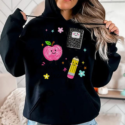 Best Teacher Shirt, Funny Teacher UnisexT-Shirt/Hoodie/Sweatshirt HLT00 - Happy to See Your Face Teacher School Supplies T-Shirt