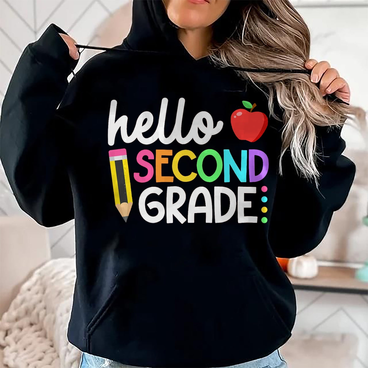 Best Student Shirt, Funny Back To School UnisexT-Shirt/Hoodie/Sweatshirt HLT00 - Hello Second Grade Team 2nd Grade Back to School Teacher Kid T-Shirt