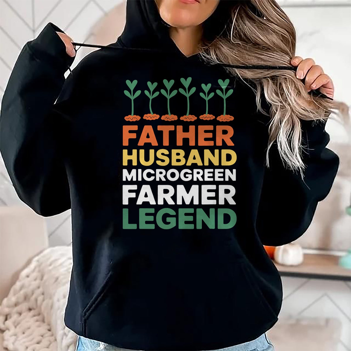 Best Farmer Life Shirt, Funny Farmer UnisexT-Shirt/Hoodie/Sweatshirt HLT00 - Father Husband Farmer Dad Plant Gardening Microgreens T-Shirt