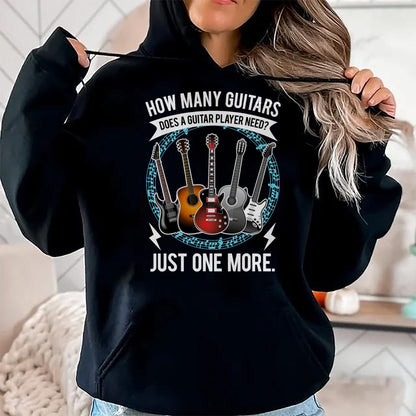 Guitar Lover Shirt, Funny Guitar UnisexT-Shirt/Hoodie/Sweatshirt HLT00 - Guitar How Many Guitars Gift for Guitar Player T-Shirt