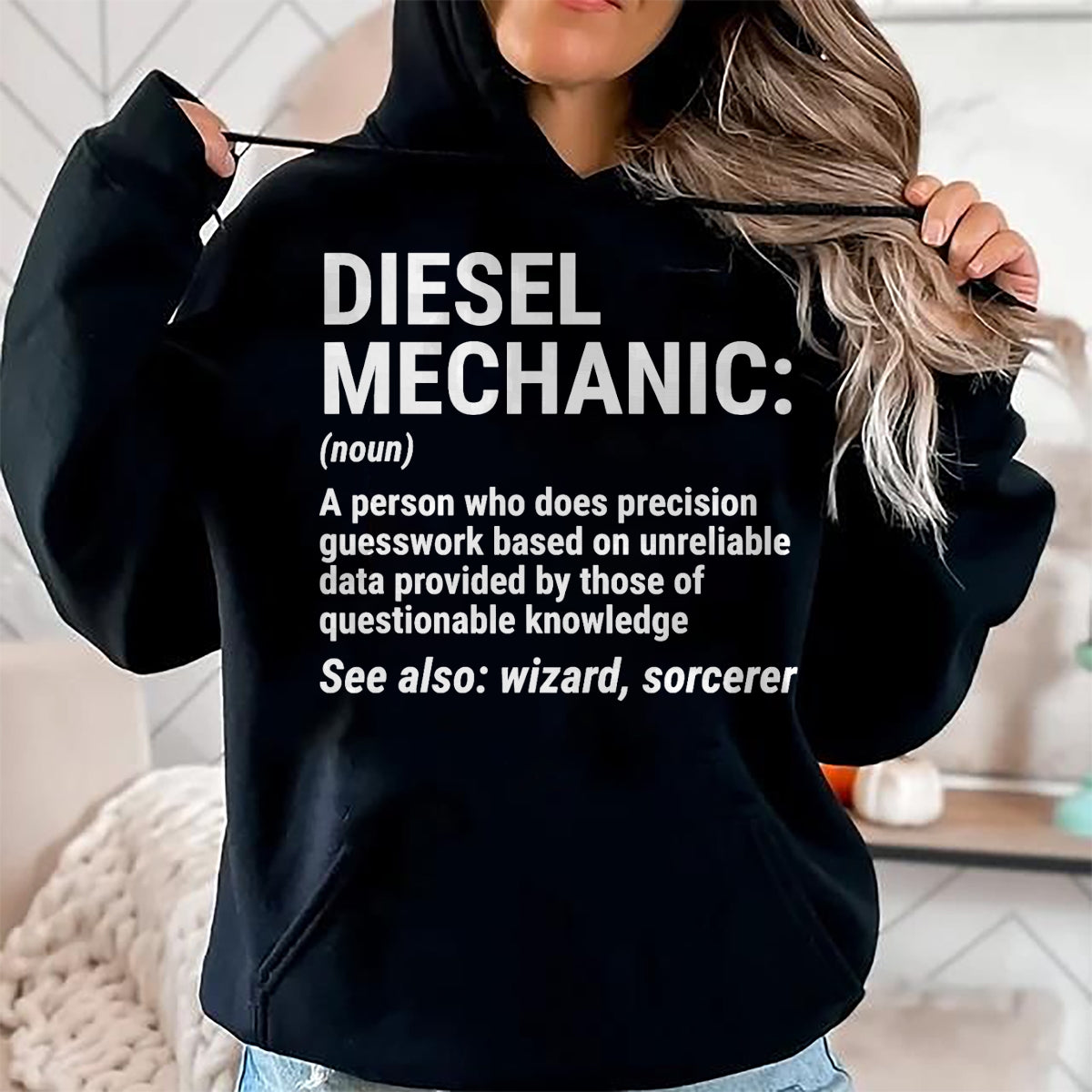 Best Mechanic Life Shirt, Funny Mechanic UnisexT-Shirt/Hoodie/Sweatshirt HLT00 - Diesel Mechanic Definition T-Shirt Funny Mechanic Tee Gift T-Shirt