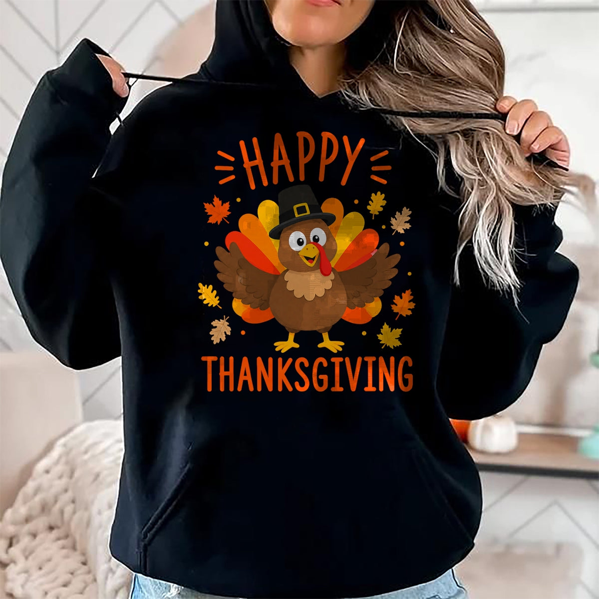 Best Thanksgiving Family Shirt , Funny Thanksgiving UnisexT-Shirt/Hoodie/Sweatshirt HLT00 - Happy Thanksgiving Funny Turkey Family Dinner Thanksgiving T-Shirt (1)
