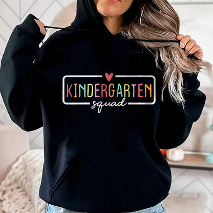 Best Student Shirt, Funny Back To School UnisexT-Shirt/Hoodie/Sweatshirt HLT00 - Kindergarten Team Crew Kinder Squad Back to School Teacher T-Shirt