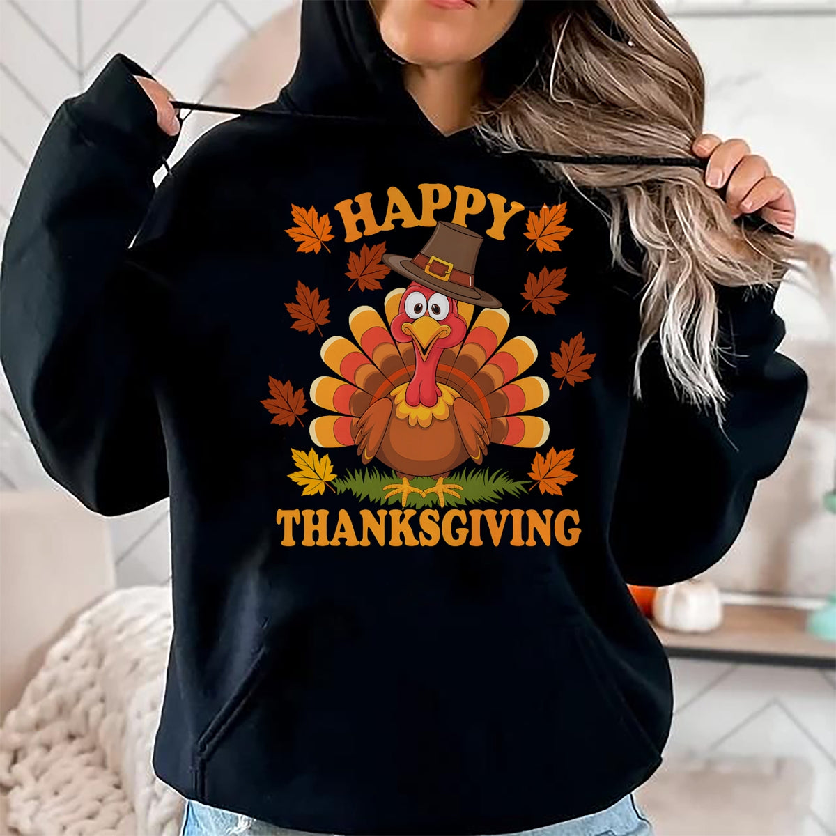 Best Thanksgiving Family Shirt , Funny Thanksgiving UnisexT-Shirt/Hoodie/Sweatshirt HLT00 - Happy Thanksgiving Funny Turkey Family Dinner Thanksgiving T-Shirt